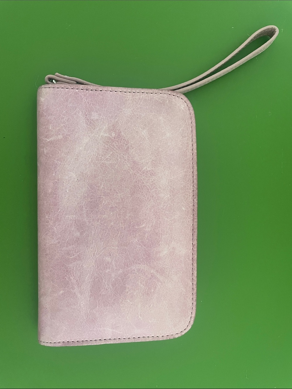 HOBO Lavender Wristlet Clutch